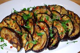Grilled Eggplant Salad