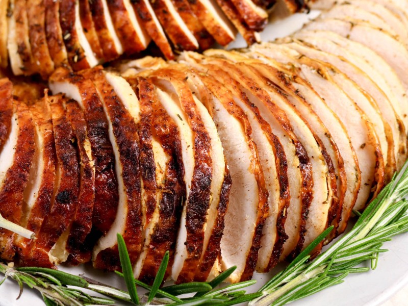 Turkey Roasted And Sliced